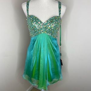 La Femme 19666 cocktail dress